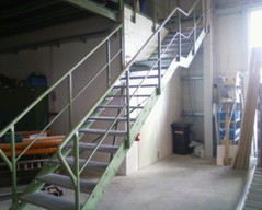 Metalltreppe